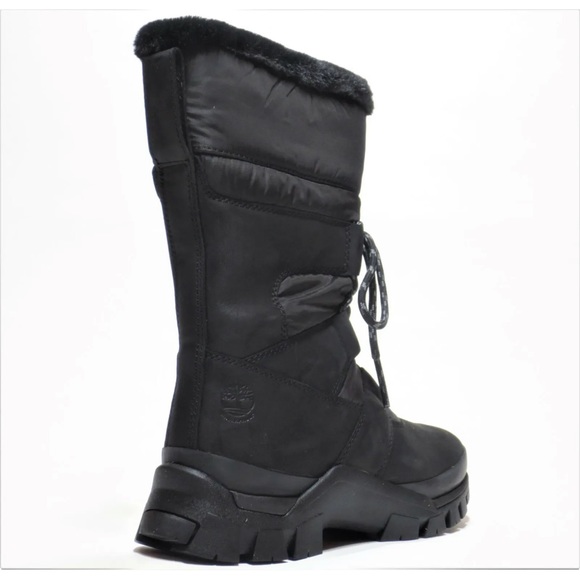 Timberland Woman's Jenness Falls Waterproof Insulated Snow Boots Black Size: 11 - Picture 2 of 9